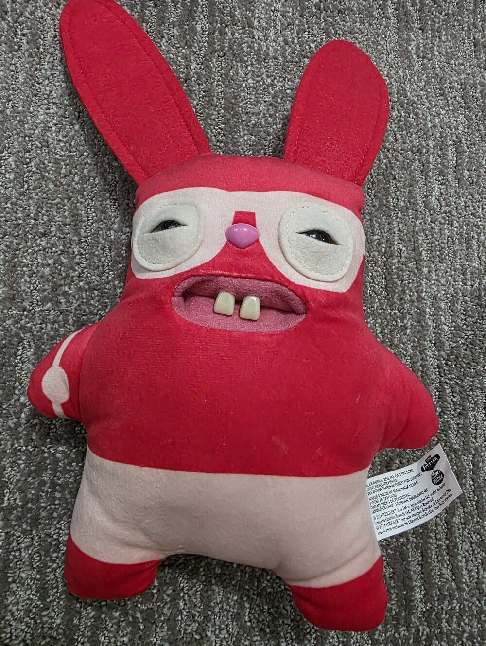 Fuggler Funny Ugly Monster Red Sunburned "Rabid Rabbit" Vacay Vibes Edition 9"